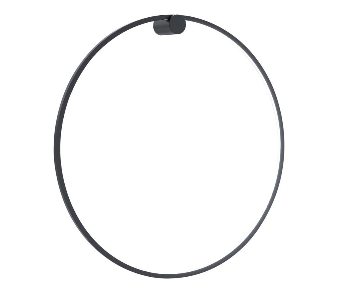 LED fali lámpa SATURNO LED/46W/230V Ø 80 cm IP44 antracit ML8852