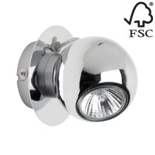 LED Fali lámpa SERGIO 1xGU10/4,5W/230V - FSC minősítéssel