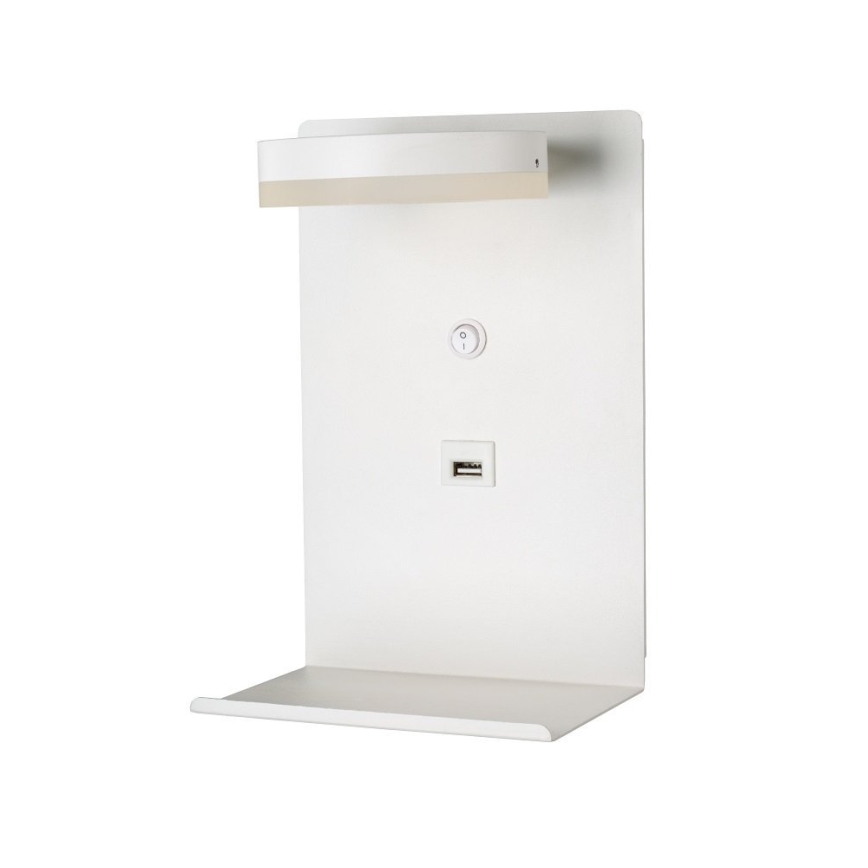 LED fali lámpa töltővel COMPACT LED / 4W / 230V