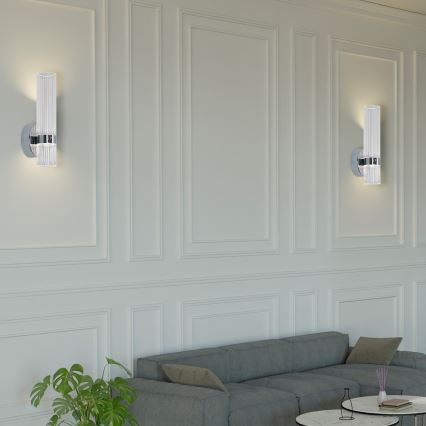 LED fali lámpatest AMBIENTE LED/6W/230V 3000/4000/6000K fényes króm