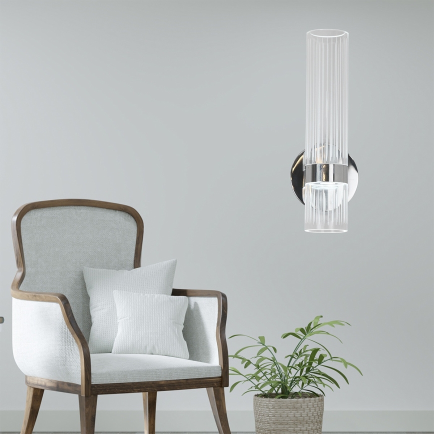 LED fali lámpatest AMBIENTE LED/6W/230V 3000/4000/6000K fényes króm