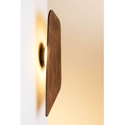 LED fali lámpatest BUTTON LED/4W/230V 41x25 cm dió dekor