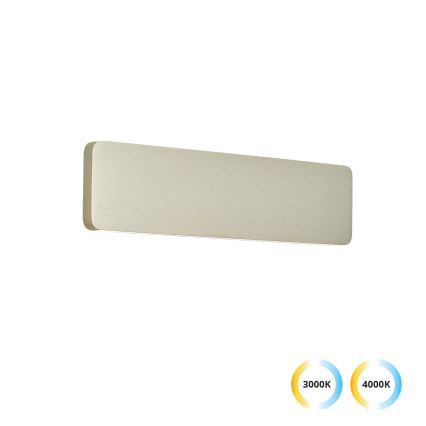 LED fali lámpatest KELDA LED/12W/230V 3000K/4000K ezüstszínű