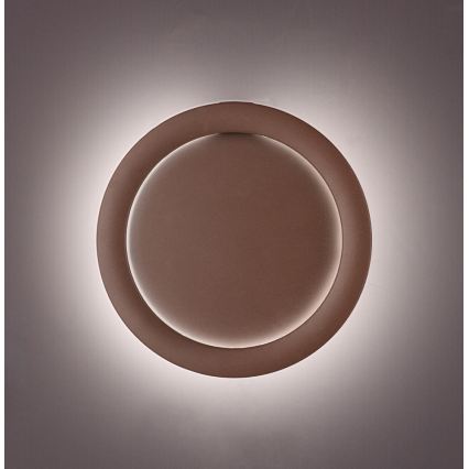 LED fali lámpatest PALERMO 16W/230V barna