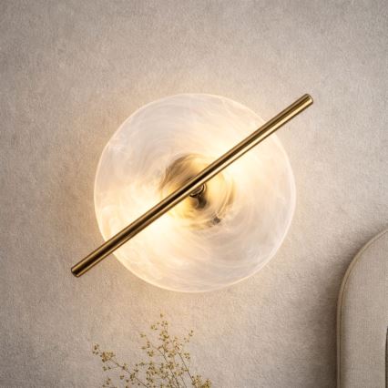 LED fali lámpatest RELAX LED/5W/230V arany/fehér