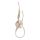 LED fali lámpatest RIBBON LED/21W/230V, bézs