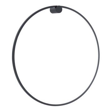 LED fali lámpatest SATURNO LED/46W/230V, Ø 80 cm, IP44, fekete