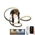 LED Fali mennyezeti lámpa állítható fényerővel LED/70W/230V 3000-6500K + távirányító