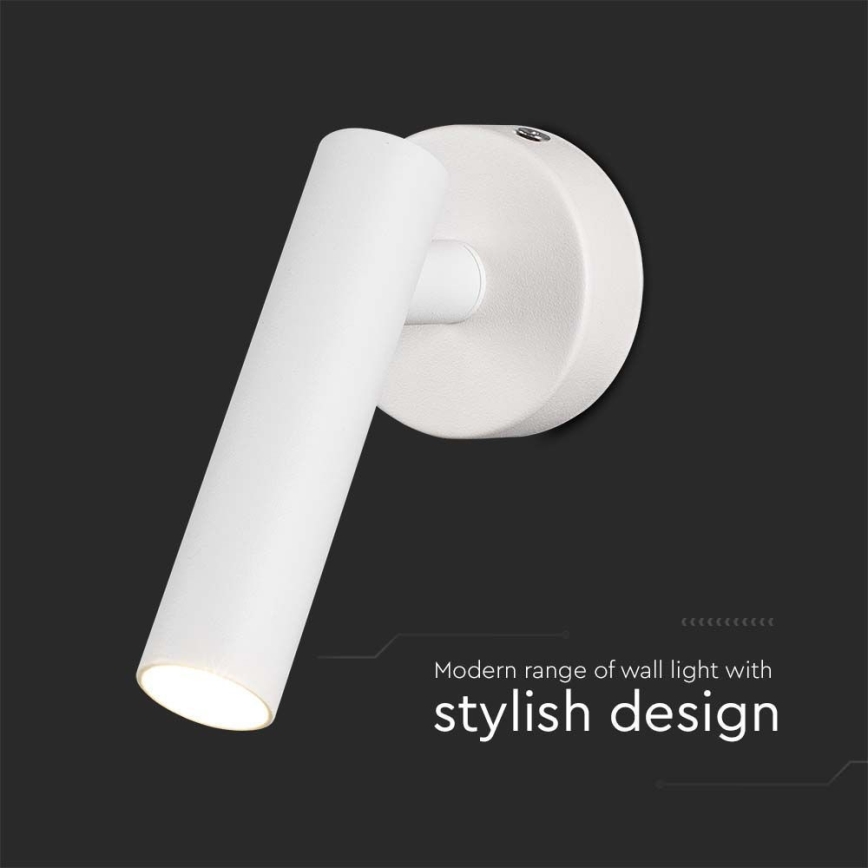 LED Fali spotlámpa LED/2W/230V 3000K fehér