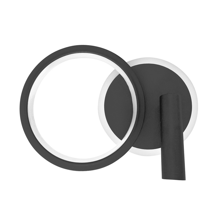 LED fali spotlámpa MONET LED/16W/230V fekete