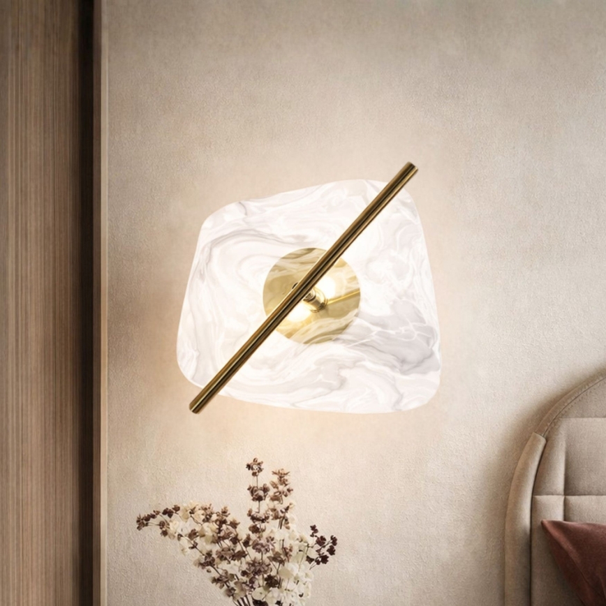 LED falilámpa RELAX LED/5W/230V arany/fehér