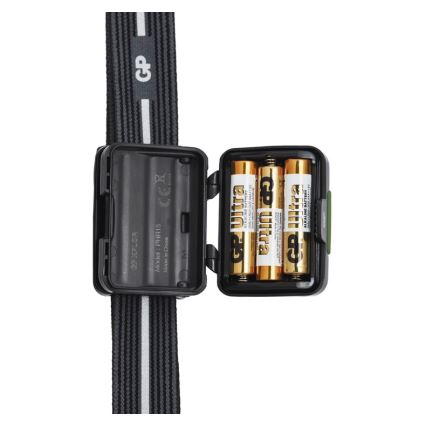 LED Fejlámpa GP CREE SMD 2xLED/3xAAA