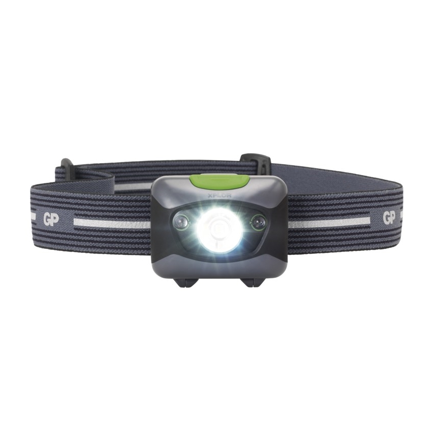 LED Fejlámpa GP CREE SMD 2xLED/3xAAA