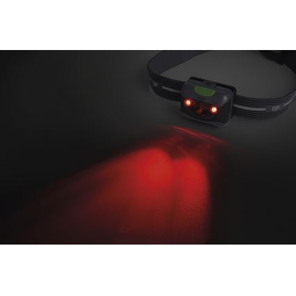 LED Fejlámpa GP CREE SMD 2xLED/3xAAA