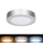 LED felületre szerelhető/beépíthető panel 2 az 1-ben LED/12W/230V 3000/4000/6000K átm. 17 cm IP54 ezüst