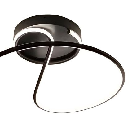 LED Felületre szerelhető csillár DELTA LED/30W/230V fekete