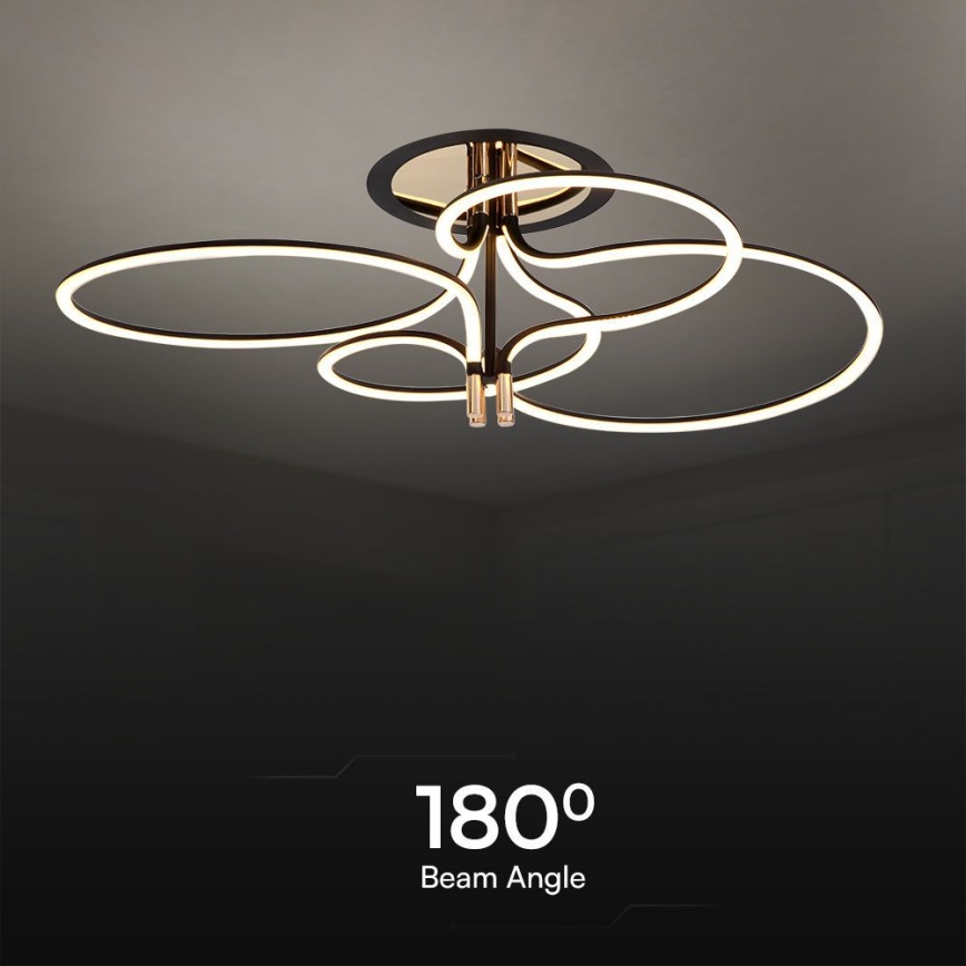 LED Felületre szerelhető csillár LED/36W/230V 3000K