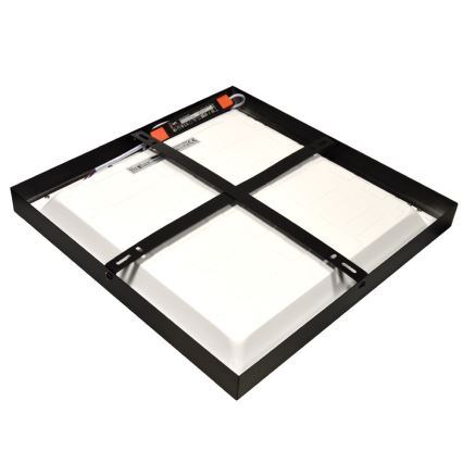 LED felületre szerelhető panel CHRIS LED/20W/230V 4000K 40x40 cm fekete
