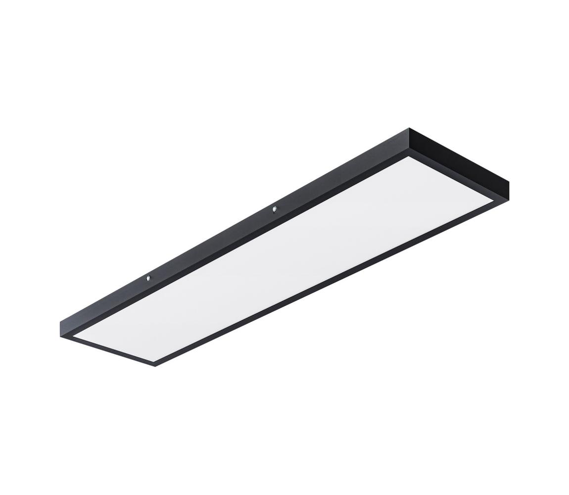SmartLED LED felületre szerelhető panel LED/60W/230V 30x120 cm fekete 2521