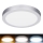 LED felületre szerelhető/süllyeszthető panel 2 az 1-ben 18W/230V 3000/4000/6000K átm. 22,5 cm IP54 ezüst