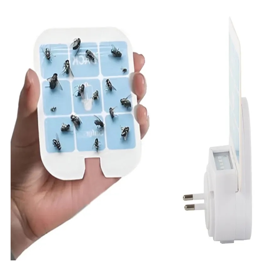 LED Fény szúnyogcsapda cserélhető lemezekkel UV/230V