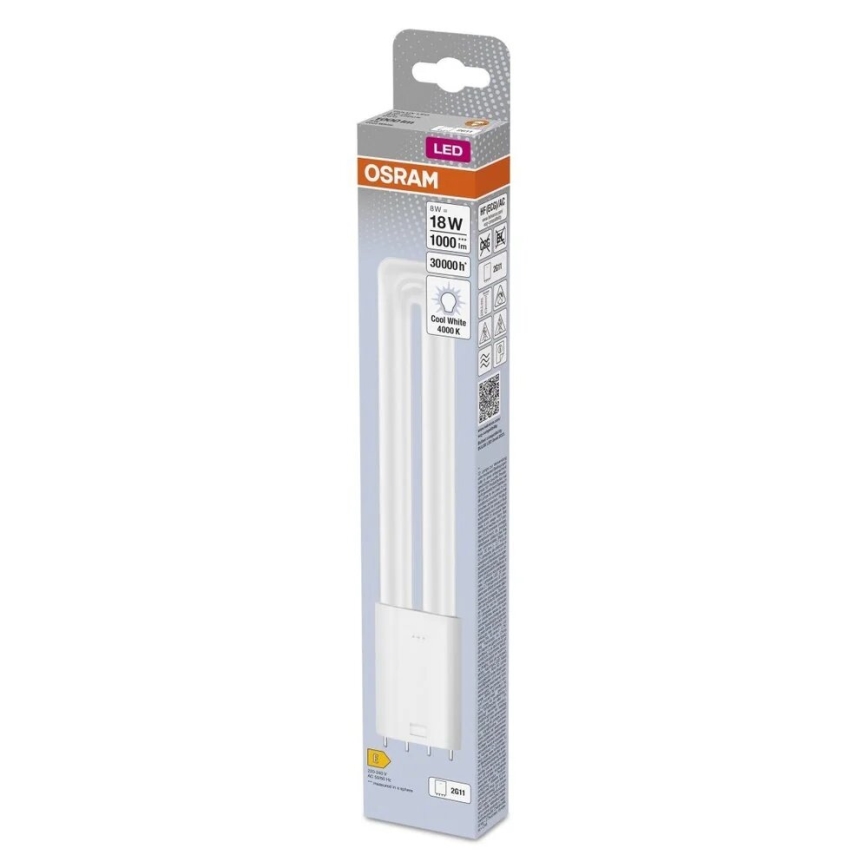 LED Fénycső 2G11/8W/230V 4000K - Osram