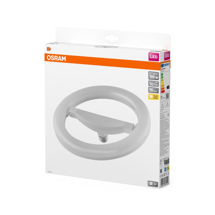 LED Fénycső E27/14,5W/230V 2700K - Osram