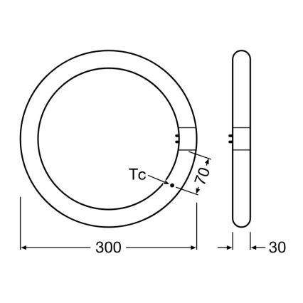 LED Fénycső G10q/18,3W/230V 4000K - Osram