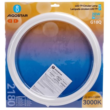 LED fénycső G10q/20W/230V 3000K - Aigostar