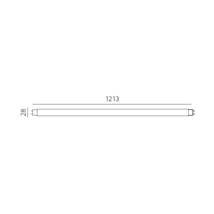 LED fénycső G13/18W/230V 3000K
