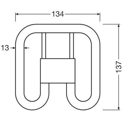 LED fénycső GR8/7W/230V 3500K - Osram