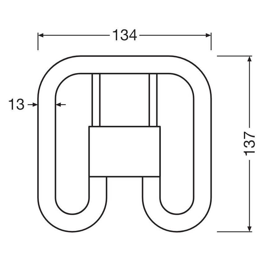 LED fénycső GR8/7W/230V 3500K - Osram