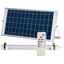 LED Fénycső napelemes panellel JIMMY 40W/5000 mAh 3,7V 6000K IP65