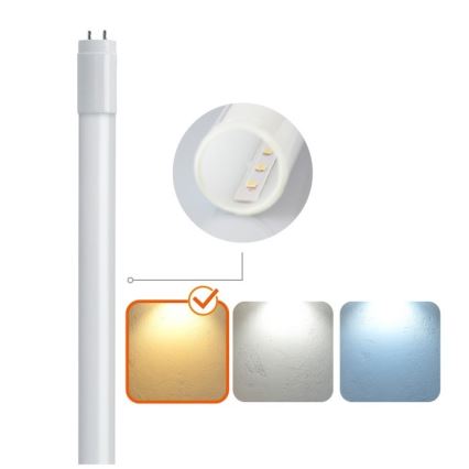 LED Fénycső T8 G13/18W/230V 3000K 120 cm