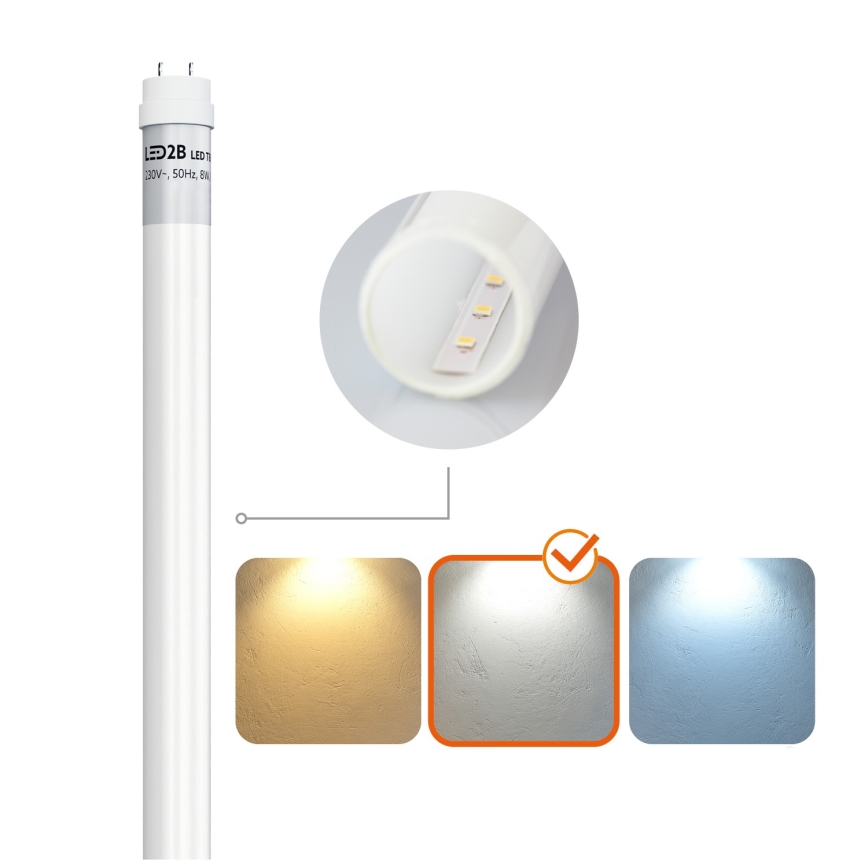 LED Fénycső T8 G13/18W/230V 4000K 120 cm