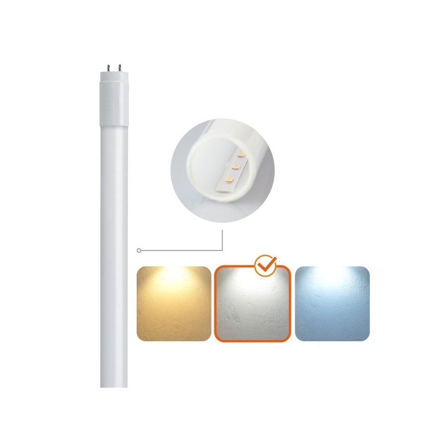 LED Fénycső T8 G13/18W/230V 4000K 120 cm