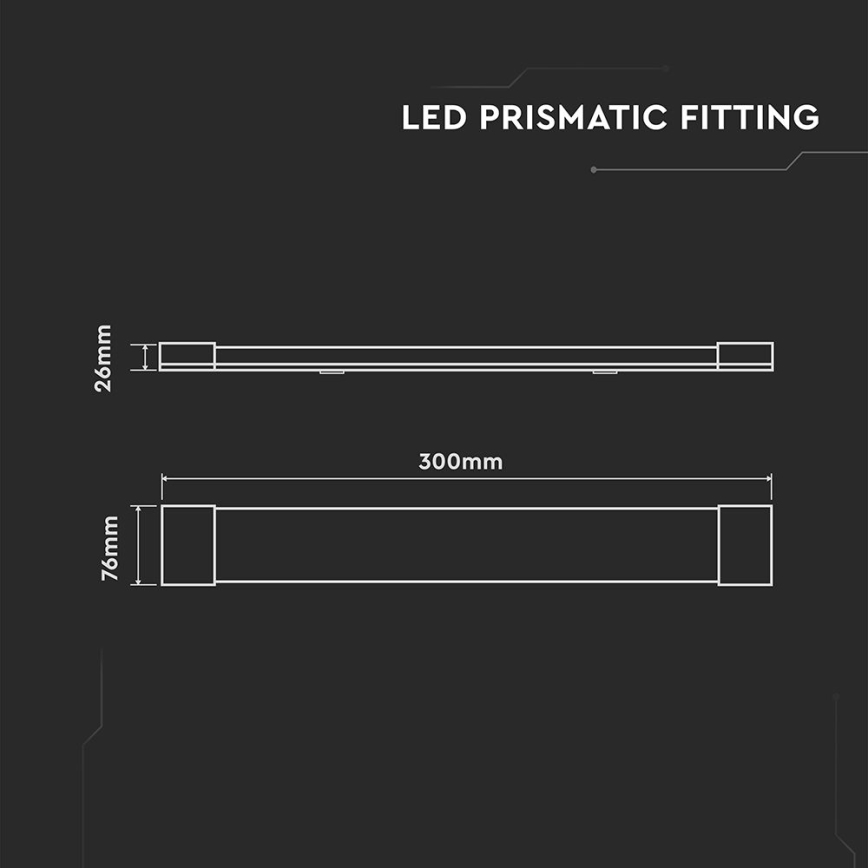 LED Fénycsöves lámpa LED/10W/230V 3000K 30 cm fehér