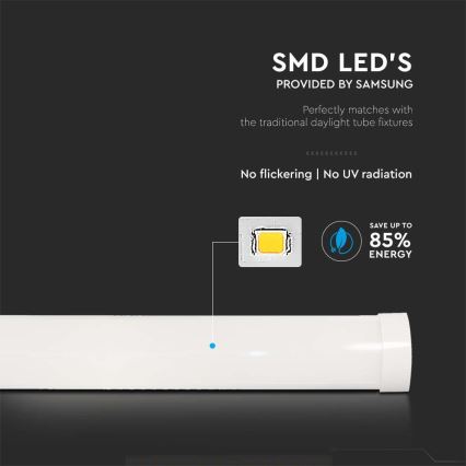 LED Fénycsöves lámpa SAMSUNG CHIP LED/40W/230V 6500K 120 cm