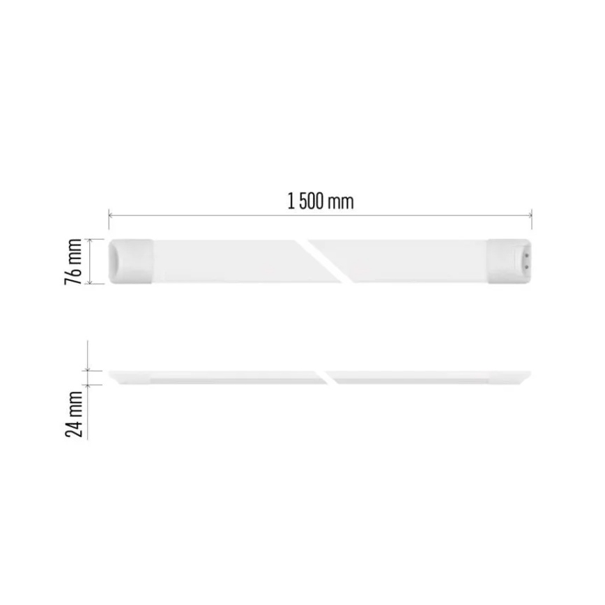 LED fénycsöves lámpatest MINO LED/50W/230V 4000K 150 cm