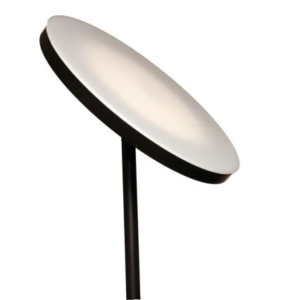 LED dimmelhető állólámpa NORA LED/25W/230V 2200/3000/4000K + LED/5W 3000K fekete + távirányító