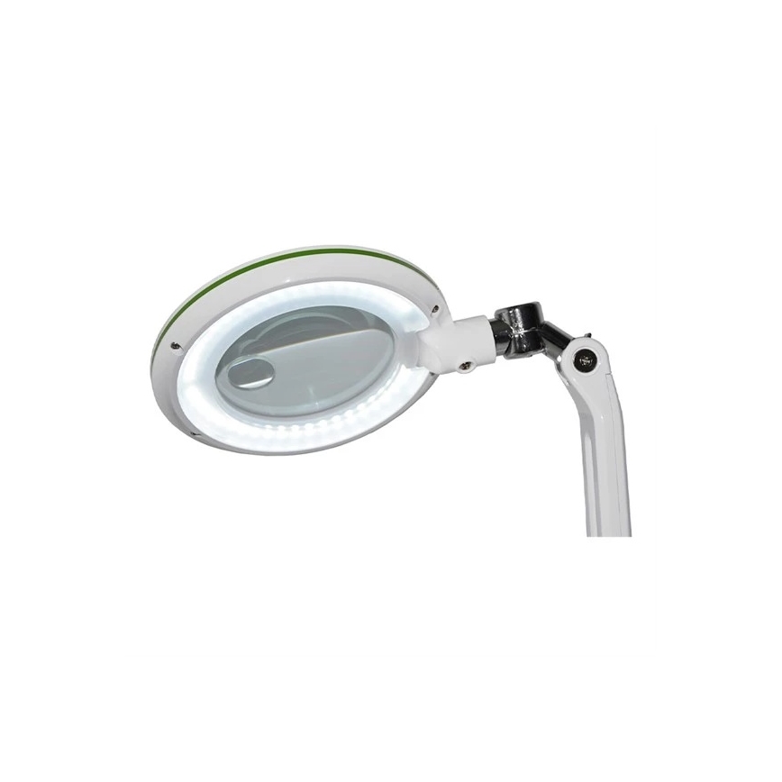 LED fényerőszabályozható asztali lámpa nagyítóval LED/7W/230V 6500K fehér