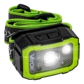 LED, fényerőszabályozható, érzékelős, újratölthető fejlámpa LED/10W/5V IP66 750 lm 1500 mAh