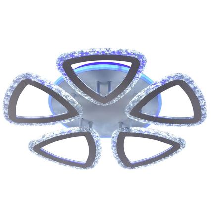 LED fényerőszabályozható felületre szerelhető csillár LED/70W/230V 3000-6500K + távirányító