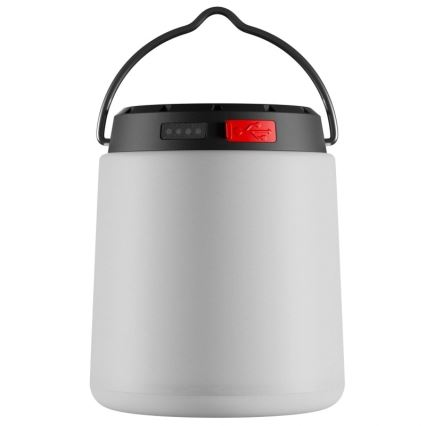 LED fényerőszabályozható, hordozható, napelemes, tölthető lámpa LUMINA TUBO LED/5V 800 mAh