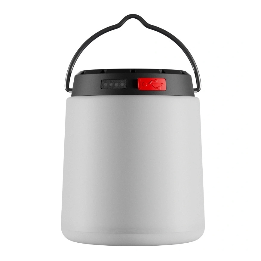 LED fényerőszabályozható, hordozható, napelemes, tölthető lámpa LUMINA TUBO LED/5V 800 mAh
