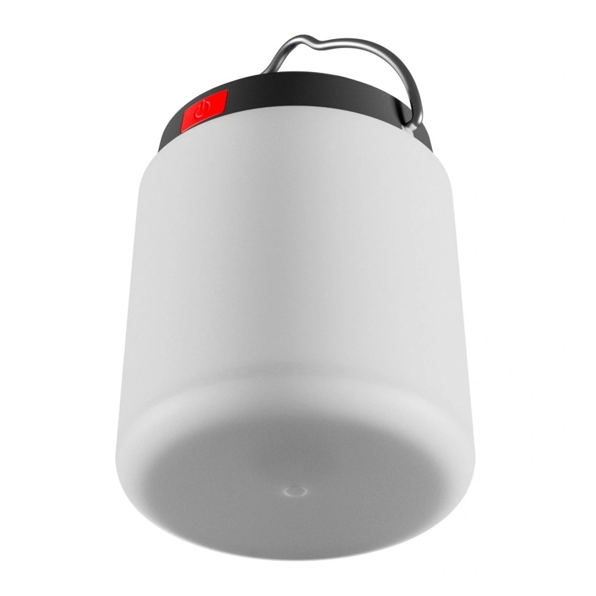 LED fényerőszabályozható, hordozható, napelemes, tölthető lámpa LUMINA TUBO LED/5V 800 mAh