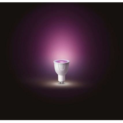 LED Szabályozható izzó Philips HUE WHITE AND COLOR AMBIANCE GU10/5,7W/230V