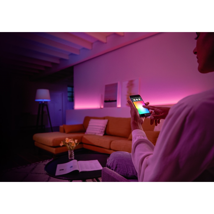 LED Szabályozható izzó Philips HUE WHITE AND COLOR AMBIANCE GU10/5,7W/230V