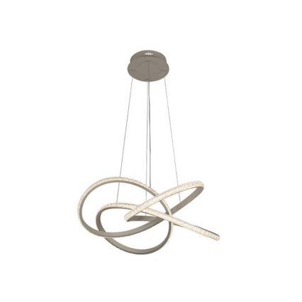 LED fényerőszabályozható csillár zsinóron LED/95W/230V 3000-6500K Ø57 cm + távirányító