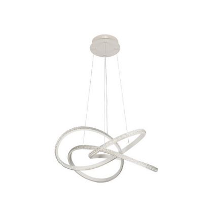 LED fényerőszabályozható csillár zsinóron LED/95W/230V 3000-6500K Ø57 cm + távirányító